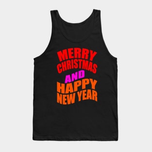 Merry Christmas and happy new year Tank Top